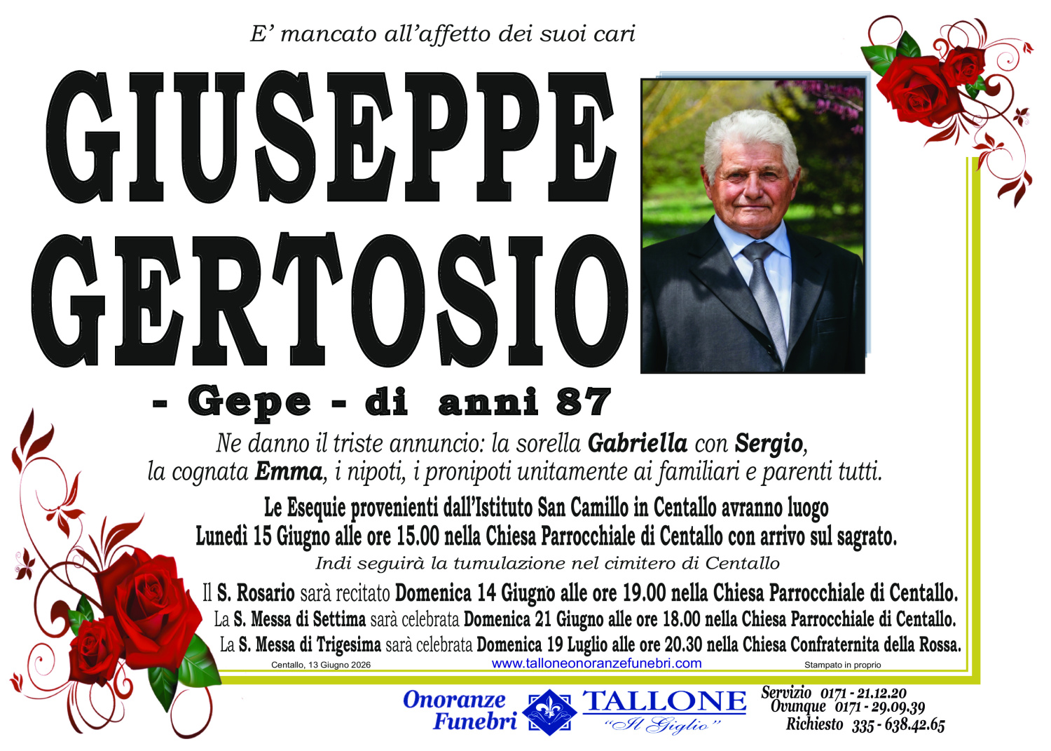 Giuseppe Gertosio<small class='fs-20'><br/>- Gepe -</small>